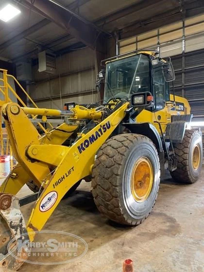 Used Komatsu loader